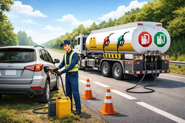 Fuel Delivery Near Me: Gas and Diesel Refills On the Road